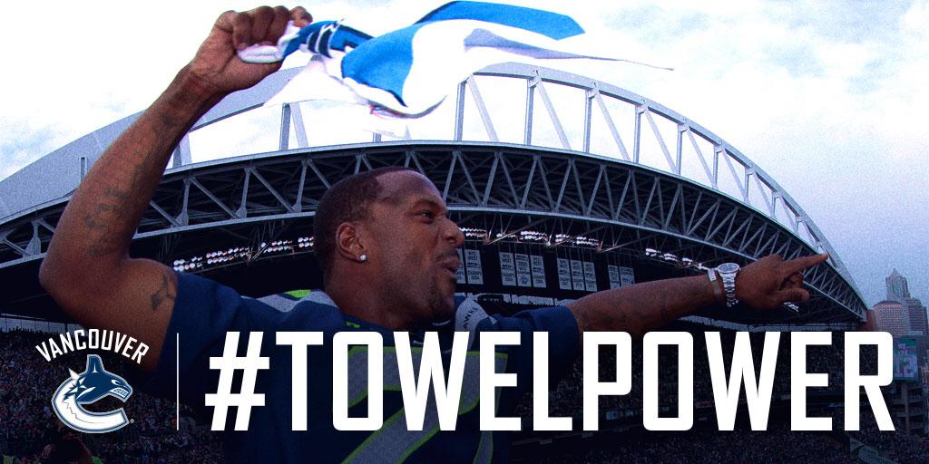 <a href="/VanCanucks/">Go To @Canucks</a> We ain't throwing this towel in! Take it back to Calgary, #Canucks..

#towelpower #stanleycupplayoffs