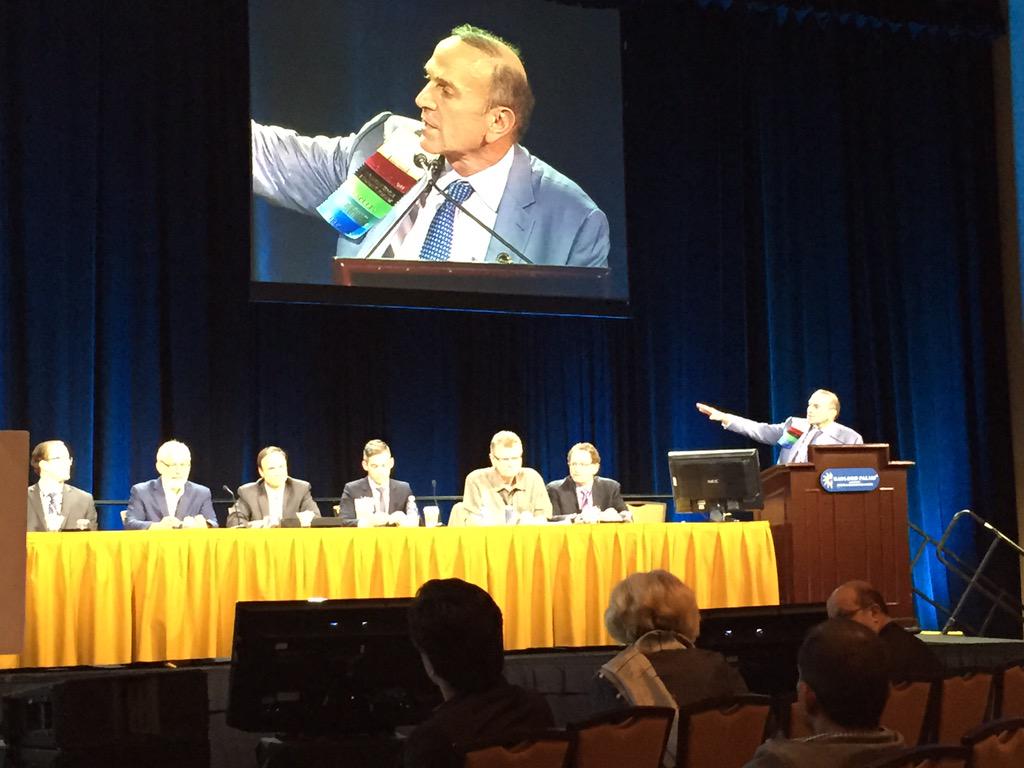 TheSkinMD's tweet photo. Dr. Roy Geronemus @roygeronemus gets the laser experts to give up their secrets at #ASLMS2015 Tech Connect. @LsscNY http://t.co/TiMeUR6Qj4