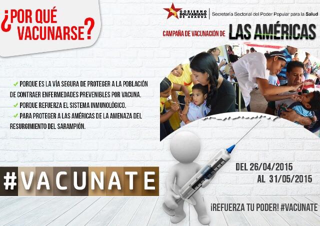 Salud_MBI's tweet photo. @LuisLopezPSUV DOMINGO 26| En MBI #JornadaDeLasAmericas #Vacunate @NicolasMaduro @TareckPSUV @hventurac4 http://t.co/bNCxrawm8e