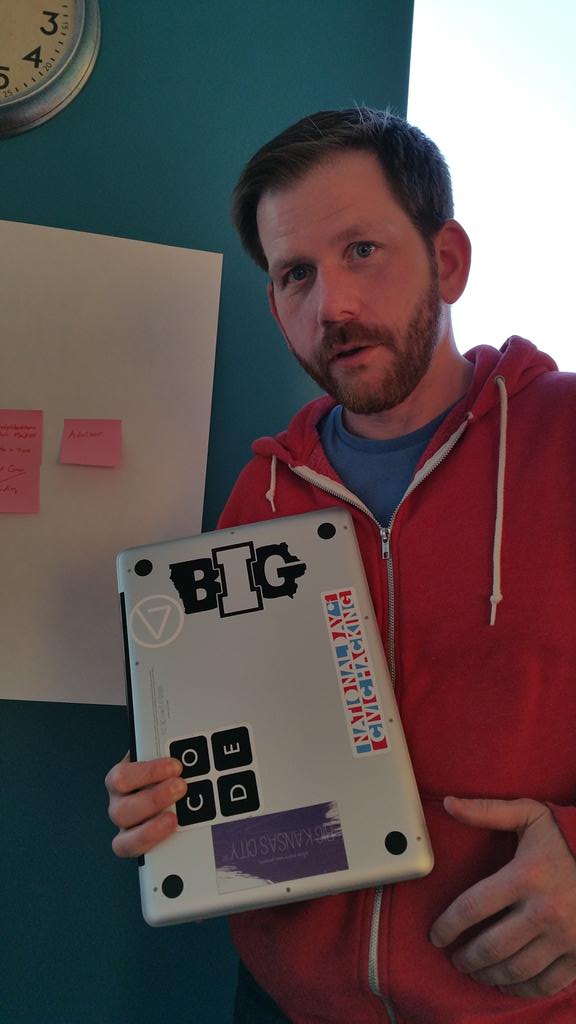 ValorSafetyCo's tweet photo. @tominsky is rockin' our sticker right next to his @IowaBIG decal! http://t.co/y5xPZXsi5k