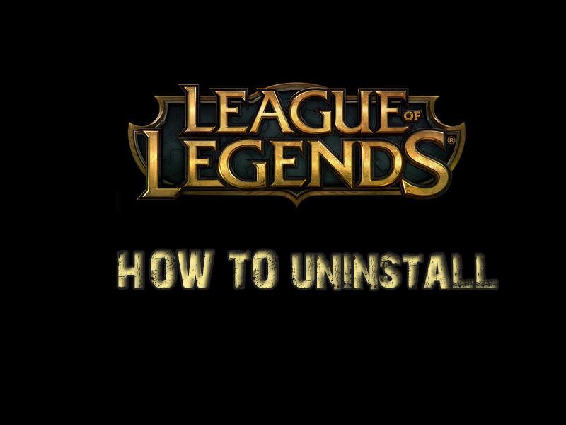 Comptimization's tweet image. They say #Uninstall #LeagueofLegends well Here it is - bit.ly/1GcQGuH
