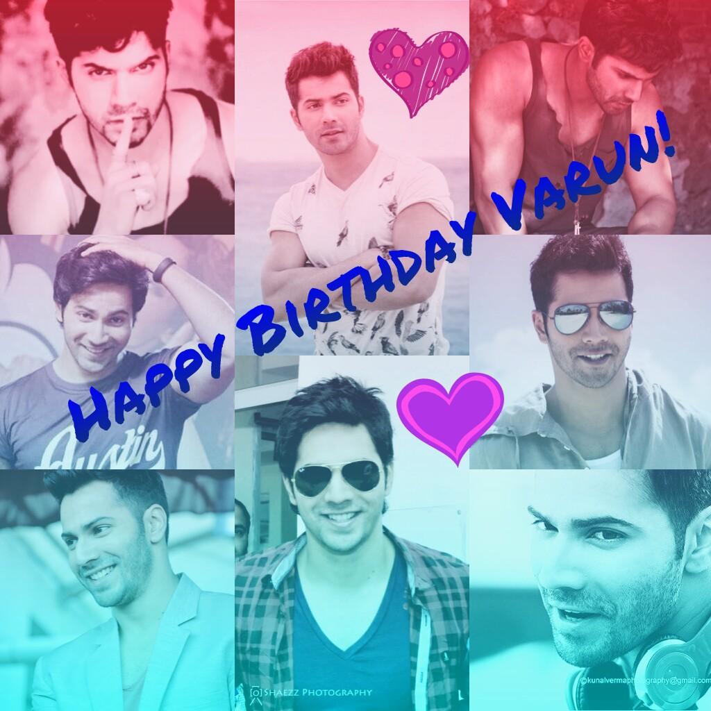 Happy Birthday Varun Dhawan....Love you loads :-) 