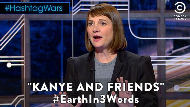 ComedyCentral's tweet photo. .@KerriKenney balled so hard on @midnight. #EarthIn3Words
http://t.co/asBHPrQi4P http://t.co/N4k1lnPLPH