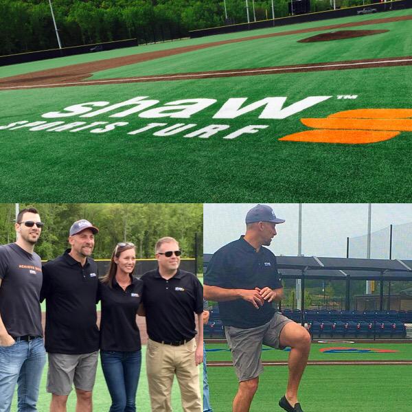 cassie_cochran's tweet photo. Awesome day with Smoltzie and Shaw Sports Turf at Lake Point Sports! #TrueHop #ShawSportsTurf http://t.co/zTOMb8Qij8