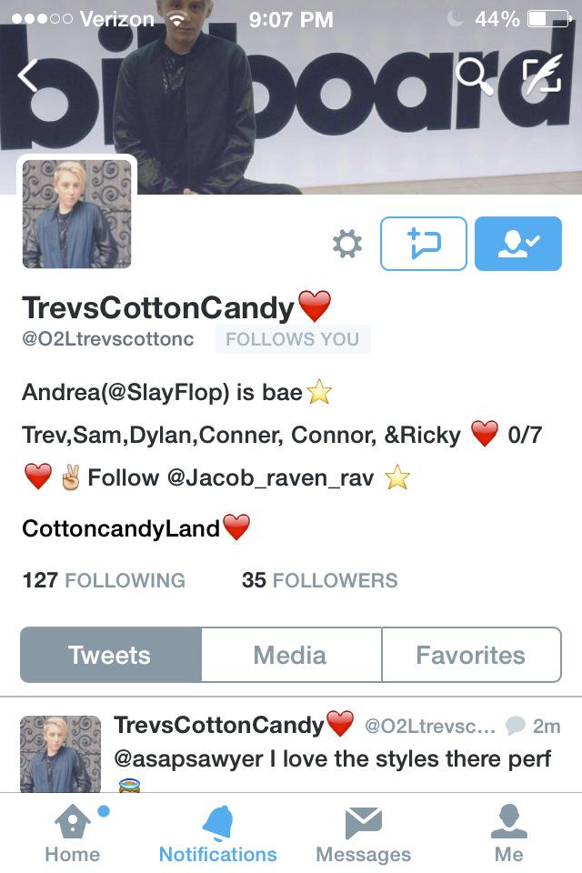FDreamss's tweet image. Omfg @O2Ltrevscottonc  followed me ;)
ILY XD BTW Im a huge fan of ur YouTube Channel :)