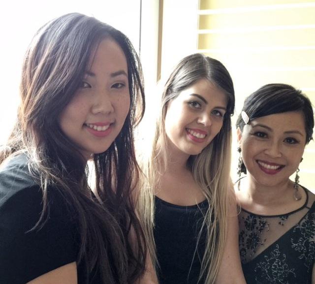 ColleenQuenInc's tweet photo. Colleen preparing for the Tango Americano fashion show at the Sofitel Hotel in Beverly Hills! @SofitelLA http://t.co/LFUlGjf51P