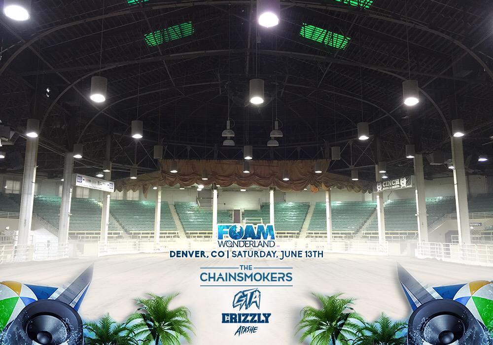 Foam Wonderland on Twitter "A look inside the National Western Complex