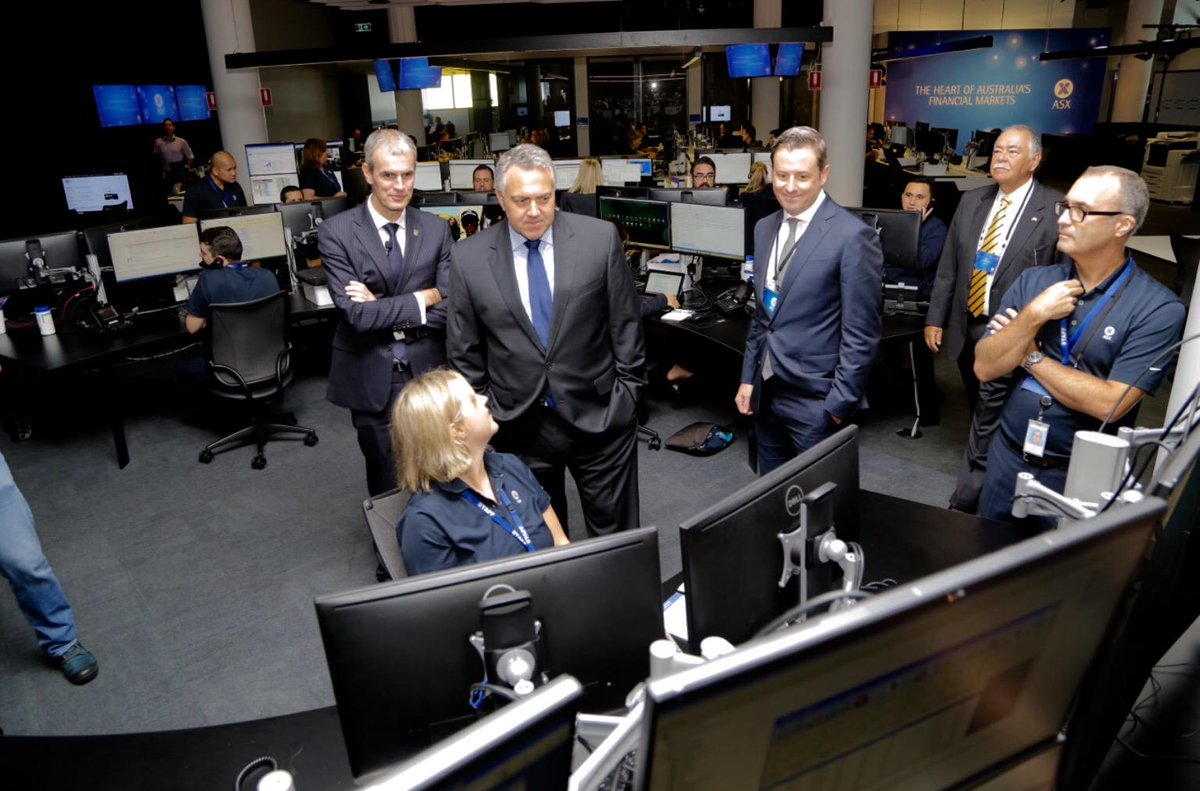 .<a href="/JoeHockey/">Joe Hockey</a> inspects world-class customer support #technology at the #ASX Customer Support Centre