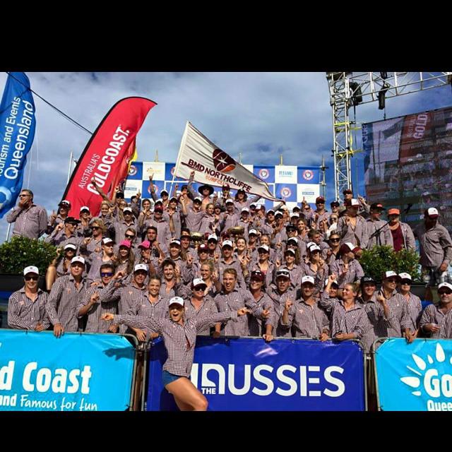 We're back with a bang, winning the Australian Championship Title for the 12th straight year. #aussies2015
