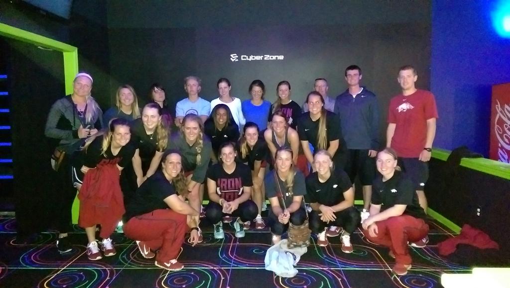 RazorbackSB's tweet photo. Who's up for laser tag on a Thursday night in Auburn?! It's about to go down http://t.co/IfvsQZR4Is