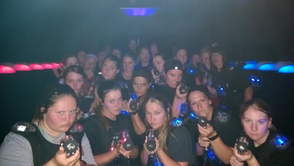 RazorbackSB's tweet photo. Who's up for laser tag on a Thursday night in Auburn?! It's about to go down http://t.co/IfvsQZR4Is