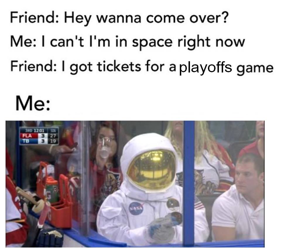 CTCHockeyPod's tweet photo. "I'm in space" http://t.co/Oia3fm8FCv