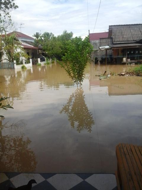 Aisyaaa_R's tweet photo. Waduh banjirnya sdh mau msk rumah aku http://t.co/isKA4rRv2K