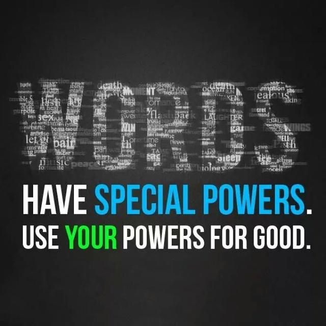 #Words have special powers. Use your powers for good. #quote #kindness #digcit #bullying #cyberbullying #BeKind #tech