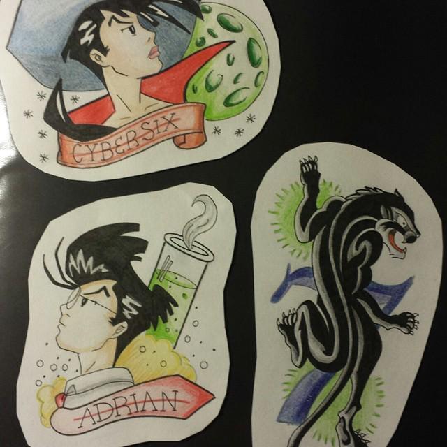 TatInspiration's tweet photo. https://t.co/EO0Dg7qkzh #cybersix #cyber6 #doodle #tattoo #practice #portfolio #ink #flashart http://t.co/9uDYZQg6WH