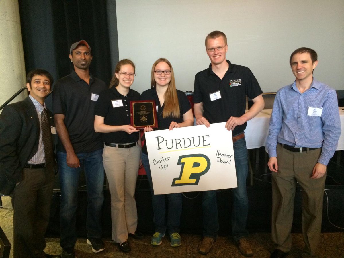 GLD_ITE's tweet photo. Purdue University - ITE Great Lakes District Champions @GLD_ITE @ITEhq @ITETrafficBowl @PurdueCE #GLDITEAM15 http://t.co/JYWBqGelcH