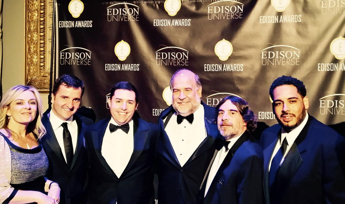 BranoPerkovich's tweet photo. Congrats to @VenueNext on #EdisonAward2015 for Innovating Consumer Experience @johnmpaul @JedYork @callagyl http://t.co/v0TOyby0JR