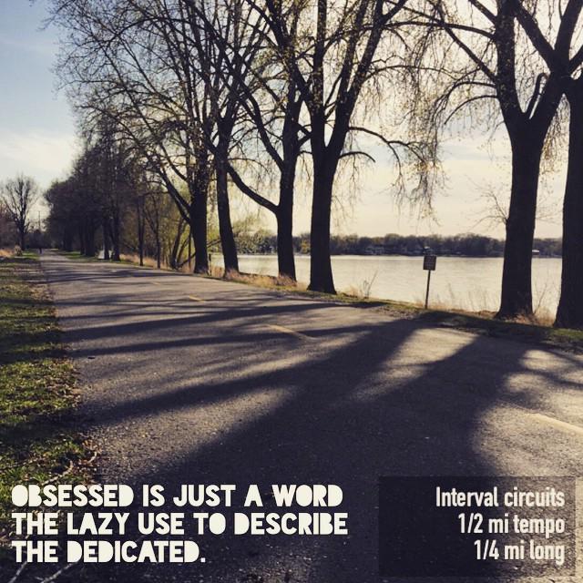 bcsandberg's tweet photo. #30daysoftraining #photojournal it was a transition to get back into #speed workouts. Great day for it. Trying to p… http://t.co/v3f4yvGR0u