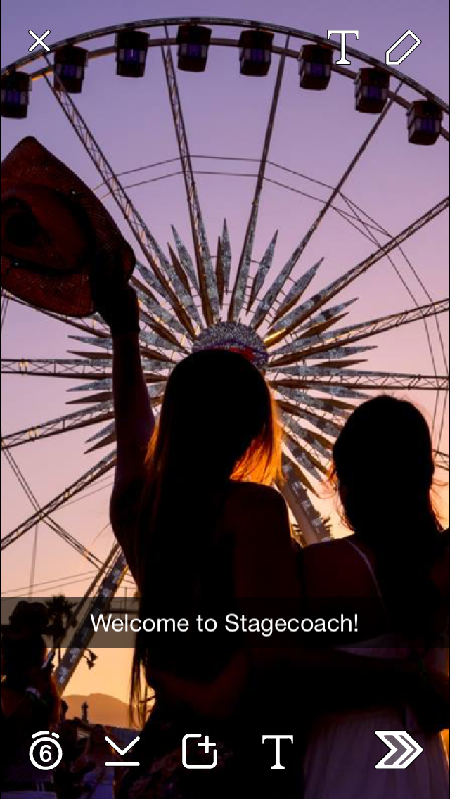 Stagecoach's tweet image. Follow us on @Snapchat this weekend at stagecoachsnaps, see you tomorrow!