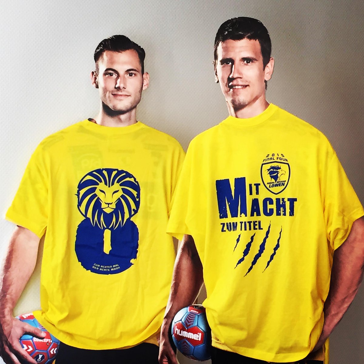 RNLoewen's tweet photo. Unser REWE Final Four-Shirt 2015! Vorfreude pur... #mitM8 #REWEfinal4 http://t.co/dgsGjTRjtX