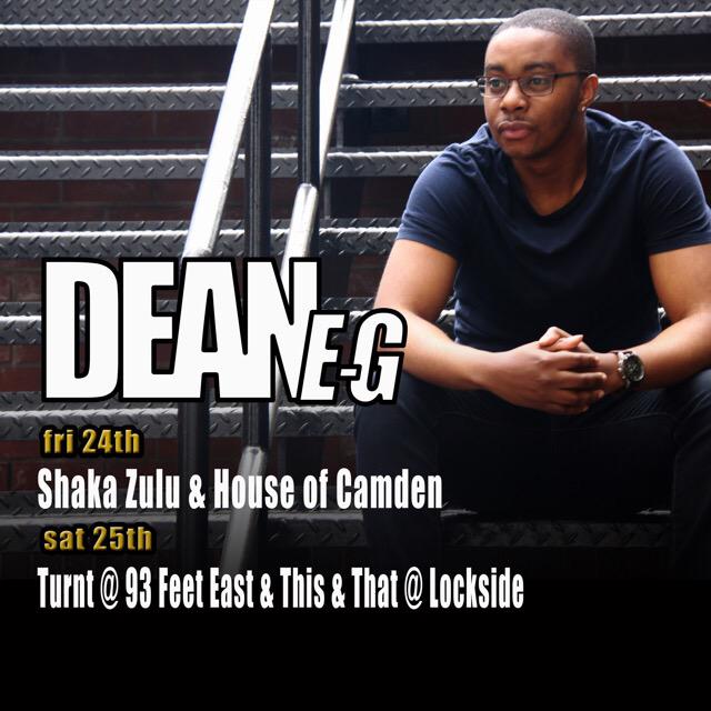 djDeanEG's tweet photo. This weekend catch me on the decks... http://t.co/4EBqF3NRe9