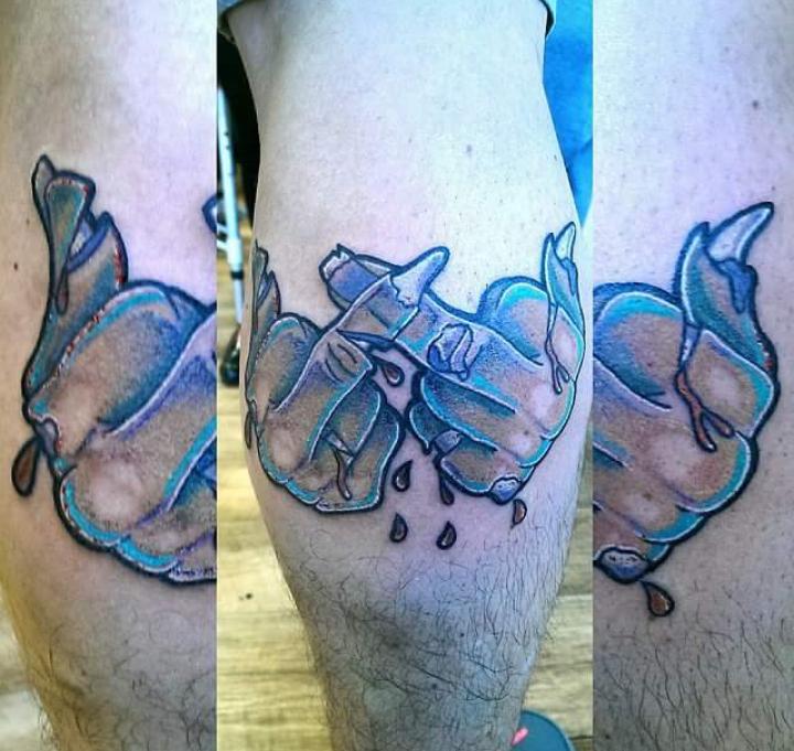 _monsterstudios's tweet image. Zombie hands by Raven @_monsterstudios