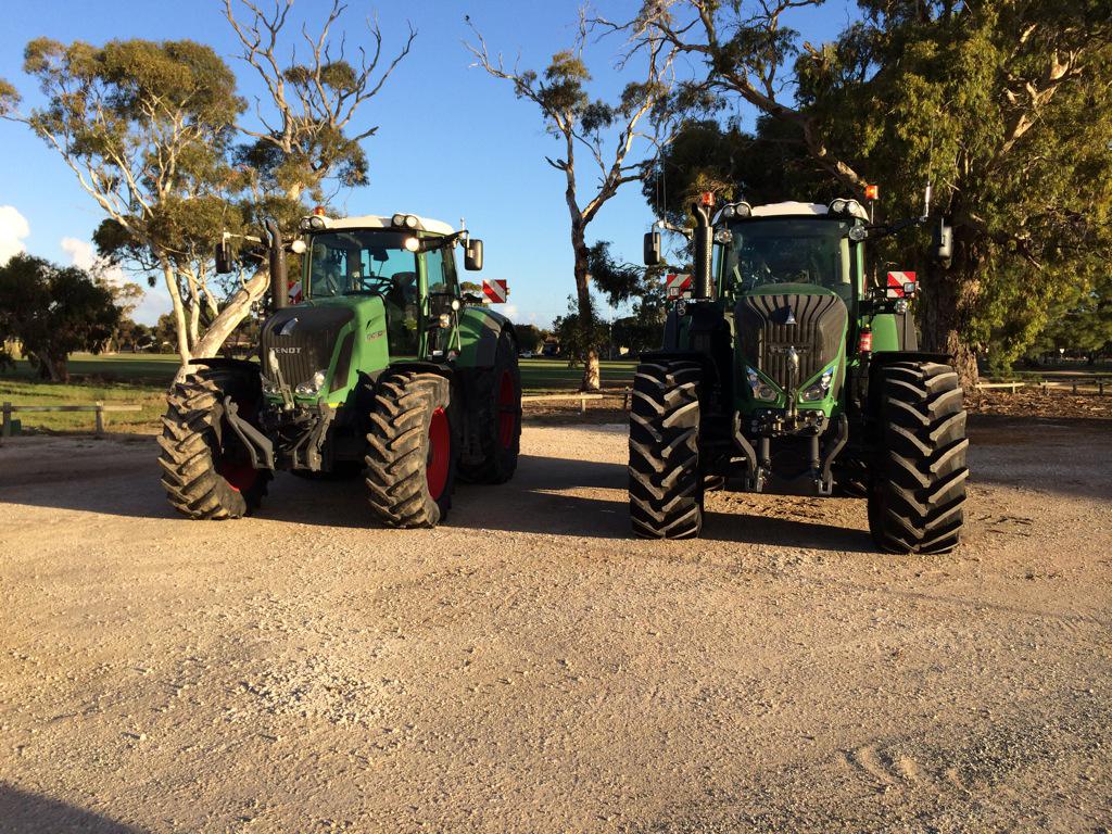 No excuses now for not doing any seeding. Little one out, bigger one in.