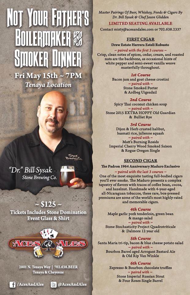 StoneBrewNV's tweet photo. Stone Domination - Aces &amp; Ales Tenaya - 50 + Stone beers - May 15 &amp; 16. http://t.co/PUUZaiYJ20