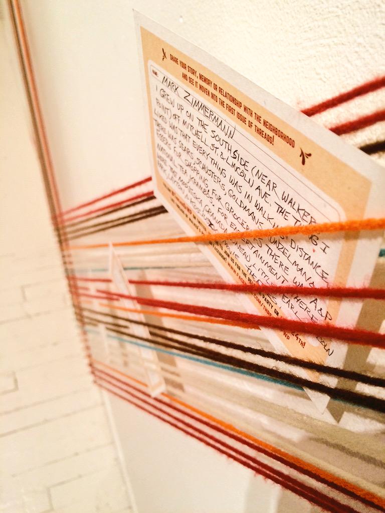 ThreadsOfWP's tweet image. #WeavingWalkersPoint