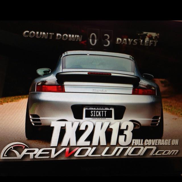 OnlyCarrera's tweet photo. #tbt 2013,back in the day. #tx2k13 good find @luckyloser777 #porsche911turbo #bht #Blackhorseturbo http://t.co/7SqZS9Xkj2