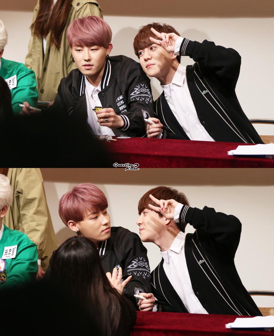 QuestionKwon's tweet image. UPDATE (HQ) 150423 종로 팬싸 @ondal44 #유권 #빅경 #블락비바스타즈 #블락비 #품행제로  권아!! 브이('-'VVV)
i.imgur.com/TDZJySE.jpg