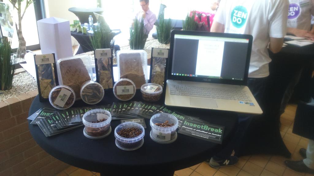 InsectBreak's tweet photo. Petit stand à @MindandMarket Louvain-la-Neuve ! Merci aux organisateurs pour ce super événement ! :-) 
À très vite http://t.co/j6gTSsFp0G