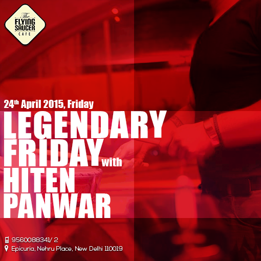 TFS_Cafe's tweet photo. Loose yourself to the magical voice of the #percussionist Hiten Panwar live at @TFS_Cafe 
#music #dance #drinks http://t.co/G4vP6dFhU3