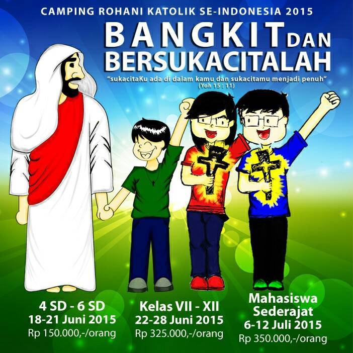 campingrohani's tweet photo. Sering merasa kesepian? Hampa? Bingung dengan semua kejadian di hidupmu? 
Cari jawabannya dalam Camping Rohani 2015!! http://t.co/P1nkChahbw