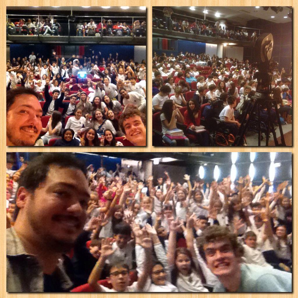 Teatro_Jovem's tweet photo. Apresentações de hoje no #CEMJ. #despertandoParaSonhar #teatrojovem em #Florianópolis. http://t.co/RvLIkjWtNz