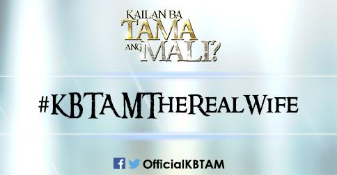 OfficialKBTAM's tweet photo. Sino ang mas may karapatan?

Official hashtag: #KBTAMTheRealWife http://t.co/uBZiBJNkdk