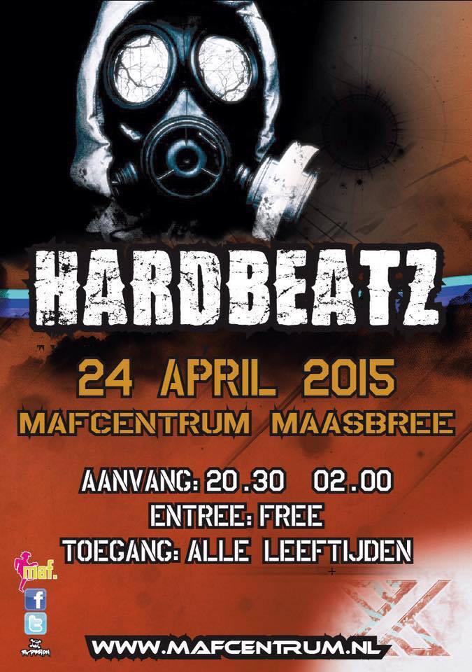 Vanavond gaan we knallen met #HARDBEATZ