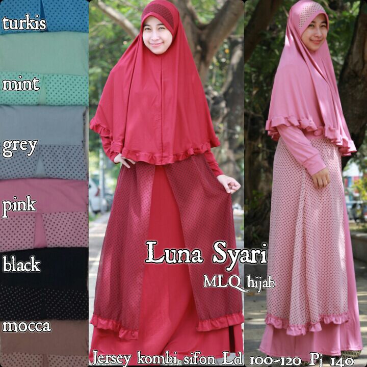 mamanjazuli's tweet photo. Luna Syar'i, 175rb. Pm 74e41746. @mastorry @jilbabcantik14 @iklan1sumatra @JasaPromoGratis @kata2bijak #gamissyar'i http://t.co/czVdBUVvCX