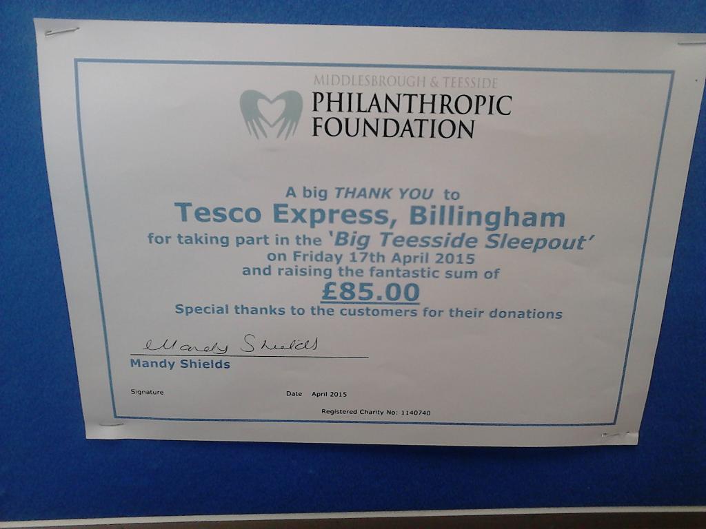 Helping the local community