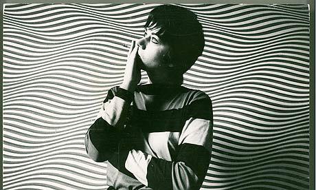 Happy birthday brilliant Bridget Riley. 