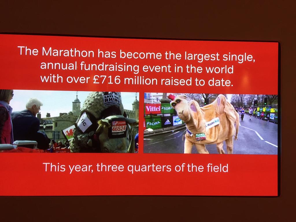 Looking forward to racing with my friends the Rhinos <a href="/LondonMarathon/">TCS London Marathon</a> on Sunday. You guys are great <a href="/savetherhino/">Save the Rhino International</a> #vlm