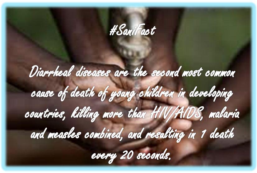 Swachhalay's tweet photo. Today's #SaniFact is here to provoke your thoughts and encourage you to join our mission to achieve a #SwachhBharat ! http://t.co/T6ufu2gGAL