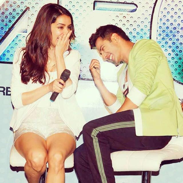 ShraddhaKapoor's tweet photo. Happy bday to my friend with a heart of gold,who never forgets to spread love &amp; positivity everywhere! @Varun_dvn 🎂🎈👏 http://t.co/7ZPosTZlSy