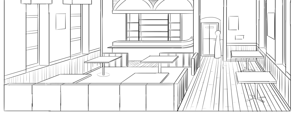 ラビットハウス描くの難すぎるでしょ 