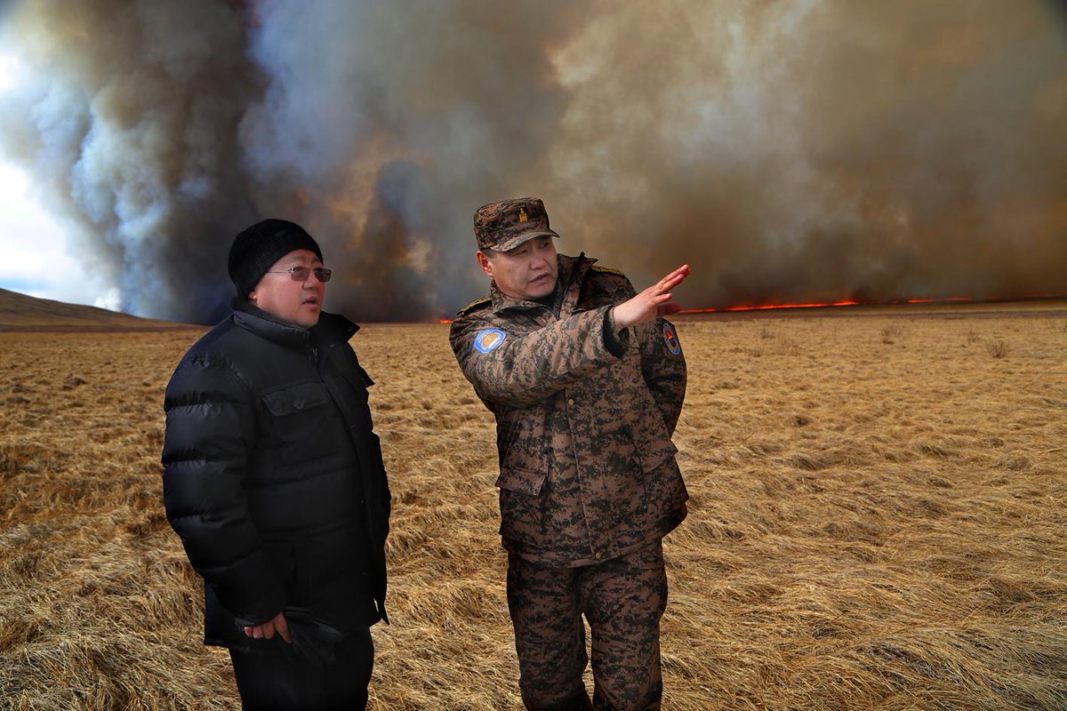 Олон хүний хүч, тэмцлээр зүүн аймгуудад гарсан түймэр унтарч дуусч байна. Зайлшгүй шийдэх олон асуудлыг биечлэн үзэв.