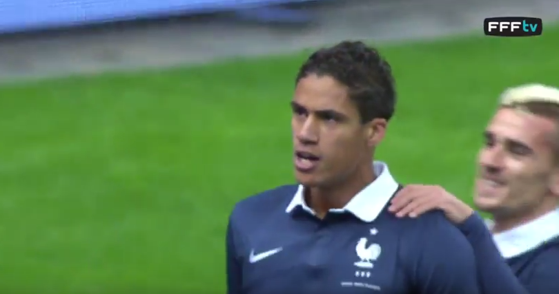 Les Bleus wish Raphaël Varane a Happy Birthday with clip of his goal v Brazil [Video]  