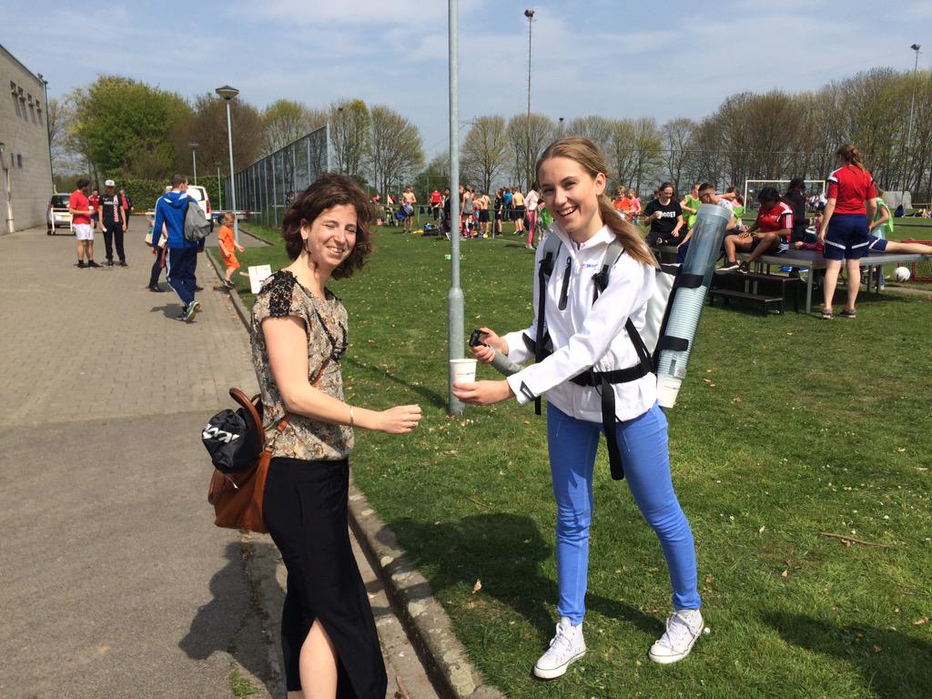 @BrabantWater zorgt voor een verfrissing aan <a href="/martens_r/">Renate Martens</a> #jogg #onswater #wvow2015