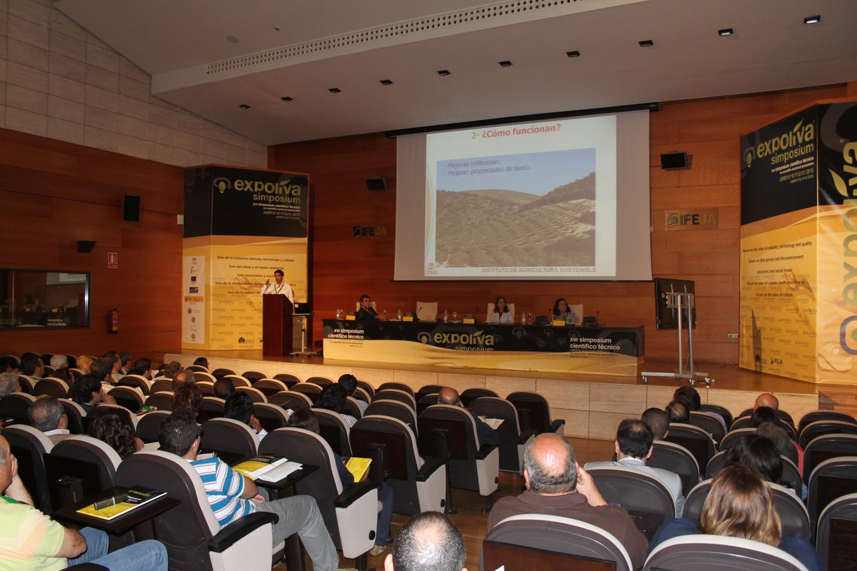 Presentación del Simposium Científico Técnico <a href="/Expoliva_2015/">Expoliva 2015</a> por la <a href="/FundacionOlivar/">Fundación del Olivar</a> en bit.ly/1Dr7opp