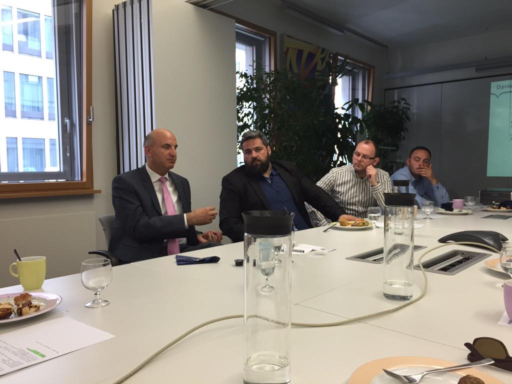 trokit's tweet photo. Meeting with Ambassador of Republic of Kosova Mr. Skender Xhakaliu at @Capgemini Berlin Office. http://t.co/LvfdUM1AjE