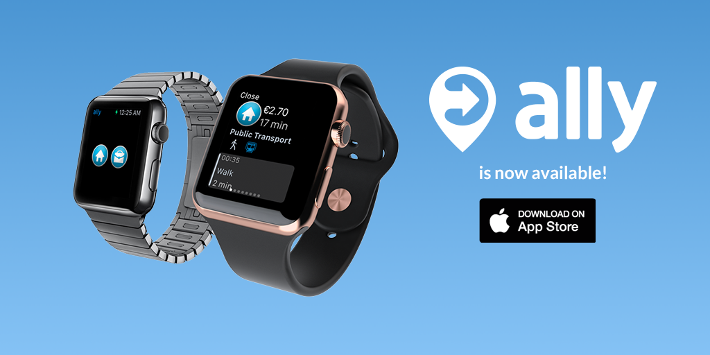 allyapp_DE's tweet photo. We have another huge announcement for today! Can you handle it? #allyapp also supports #AppleWatch!!! http://t.co/xNJVbB7XWa